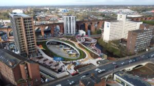 Stockport interchange. London commuter