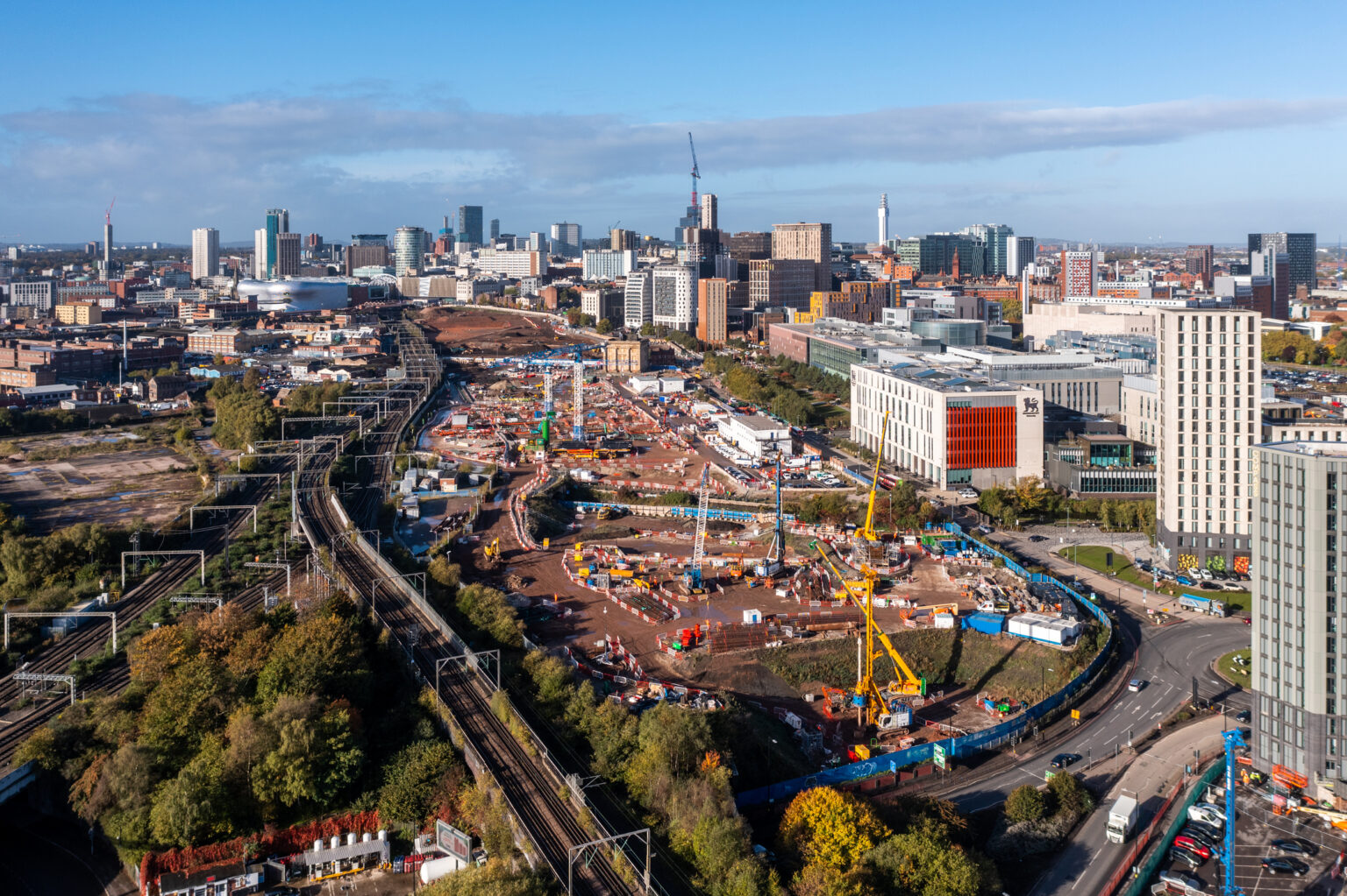 HS2 Birmingham construction